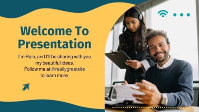 Customer Service Online Training. Free PPT & Google Slides Template ...