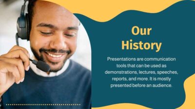 Customer Service Online Training. Free PPT & Google Slides Template ...