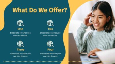 Customer Service Online Training. Free PPT & Google Slides Template ...