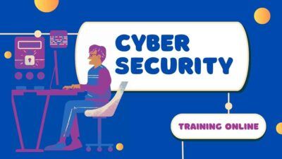 Slides Carnival Google Slides and PowerPoint Template Illustrated Cyber Security Training Online 1