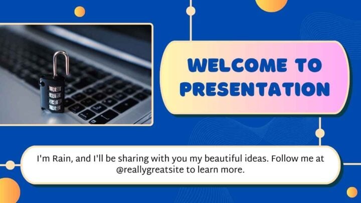 Cyber Security Training Online. Free Presentation Template — SlidesCarnival