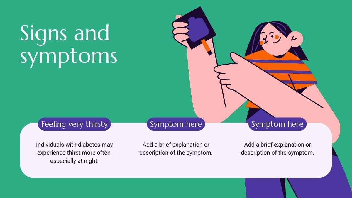 Illustrated Diabetes Mellitus Slides - slide 6