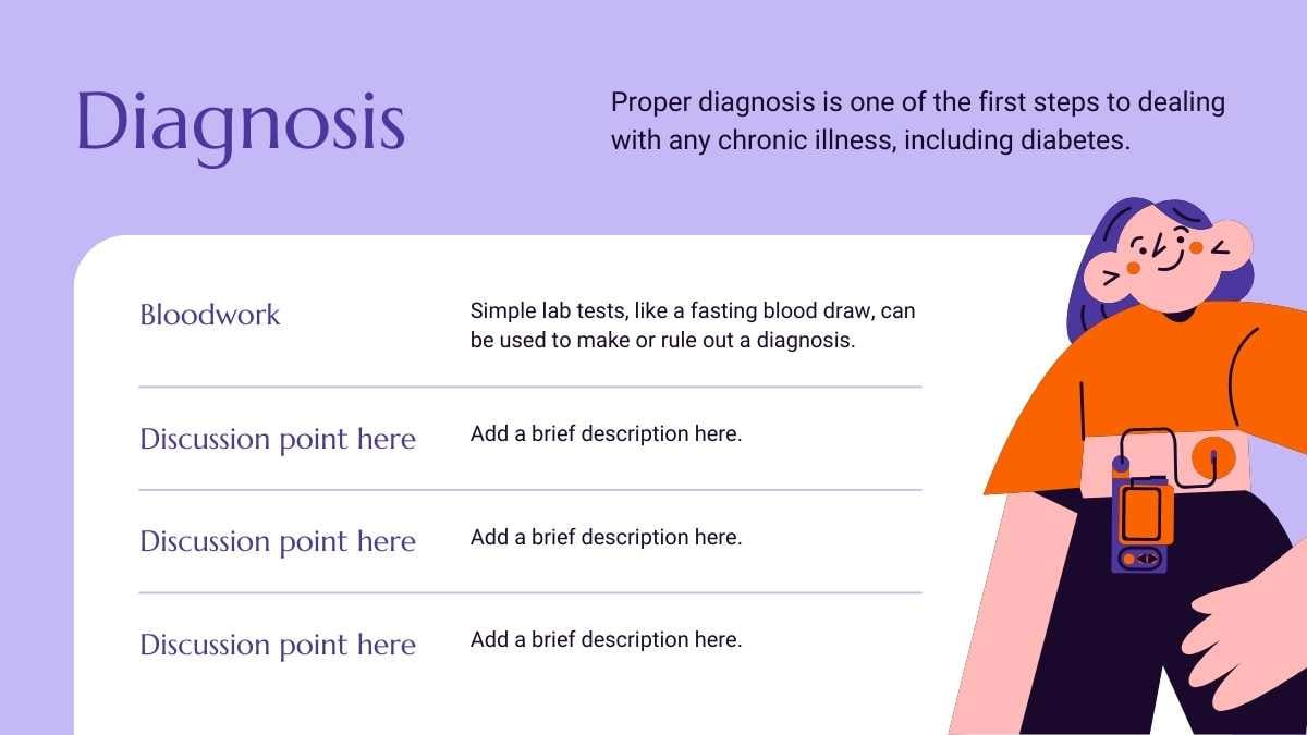 Illustrated Diabetes Mellitus Slides - slide 7