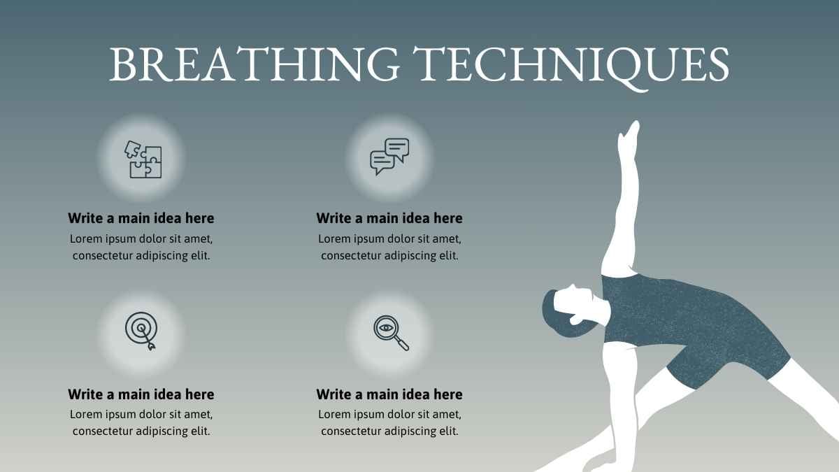 Illustrated Effect of Yoga On Nervous System Slides - slide 10