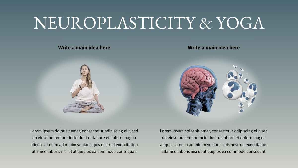Illustrated Effect of Yoga On Nervous System Slides - slide 12