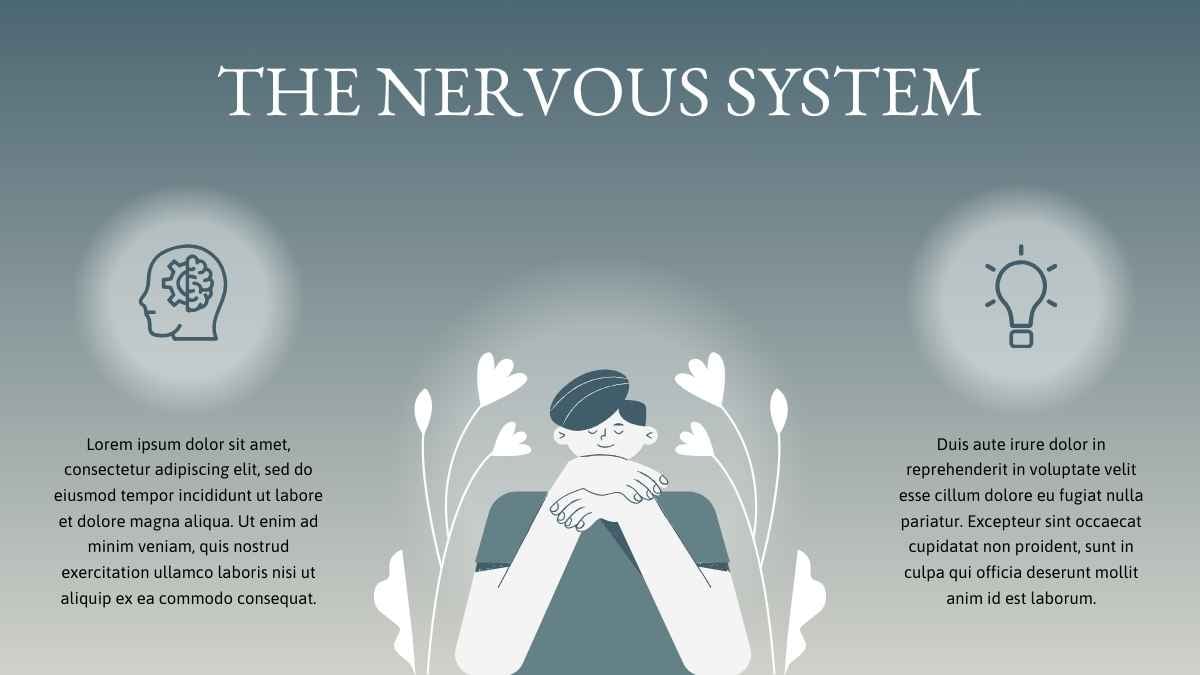 Illustrated Effect of Yoga On Nervous System Slides - slide 5