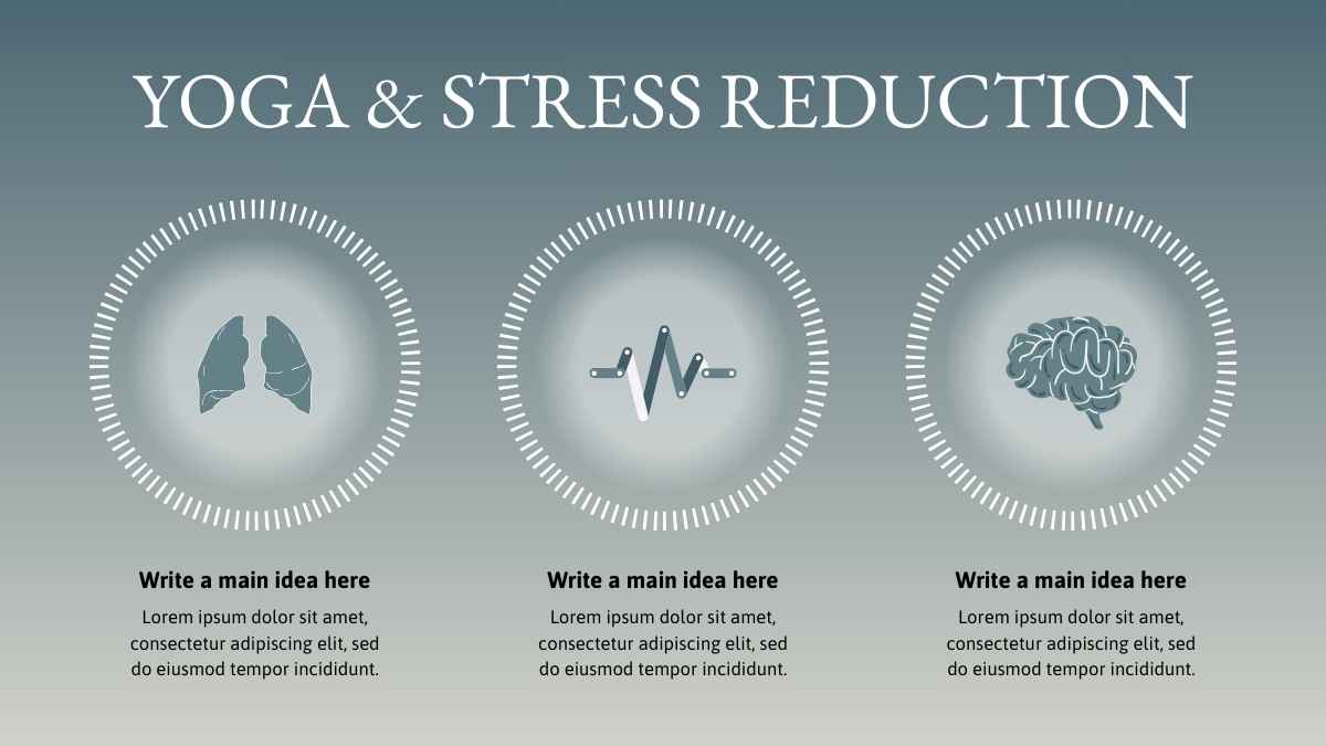 Illustrated Effect of Yoga On Nervous System Slides - slide 8