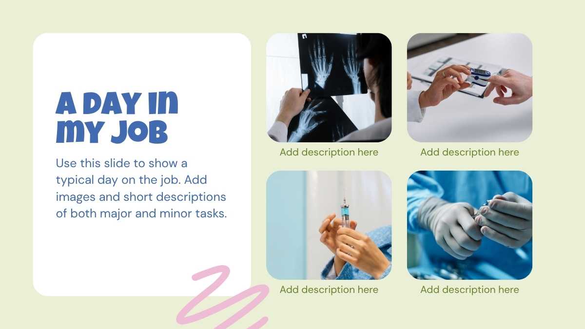 Illustrated Elementary School Career Day Slides - slide 7