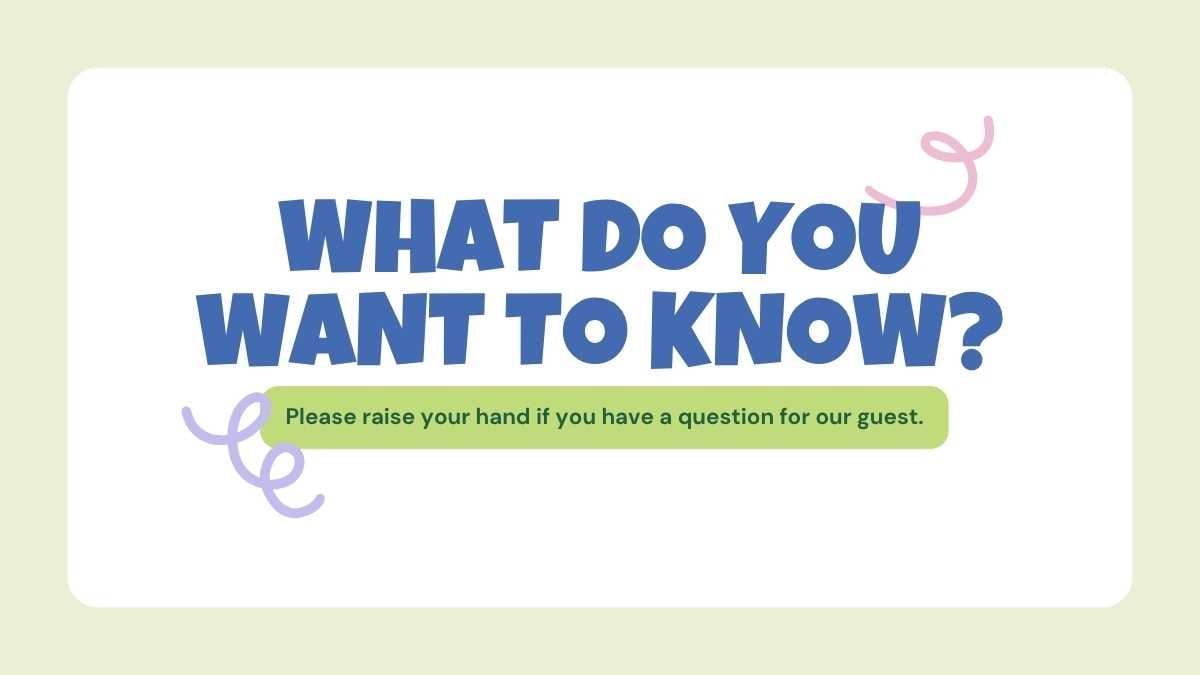 Illustrated Elementary School Career Day Slides - slide 9
