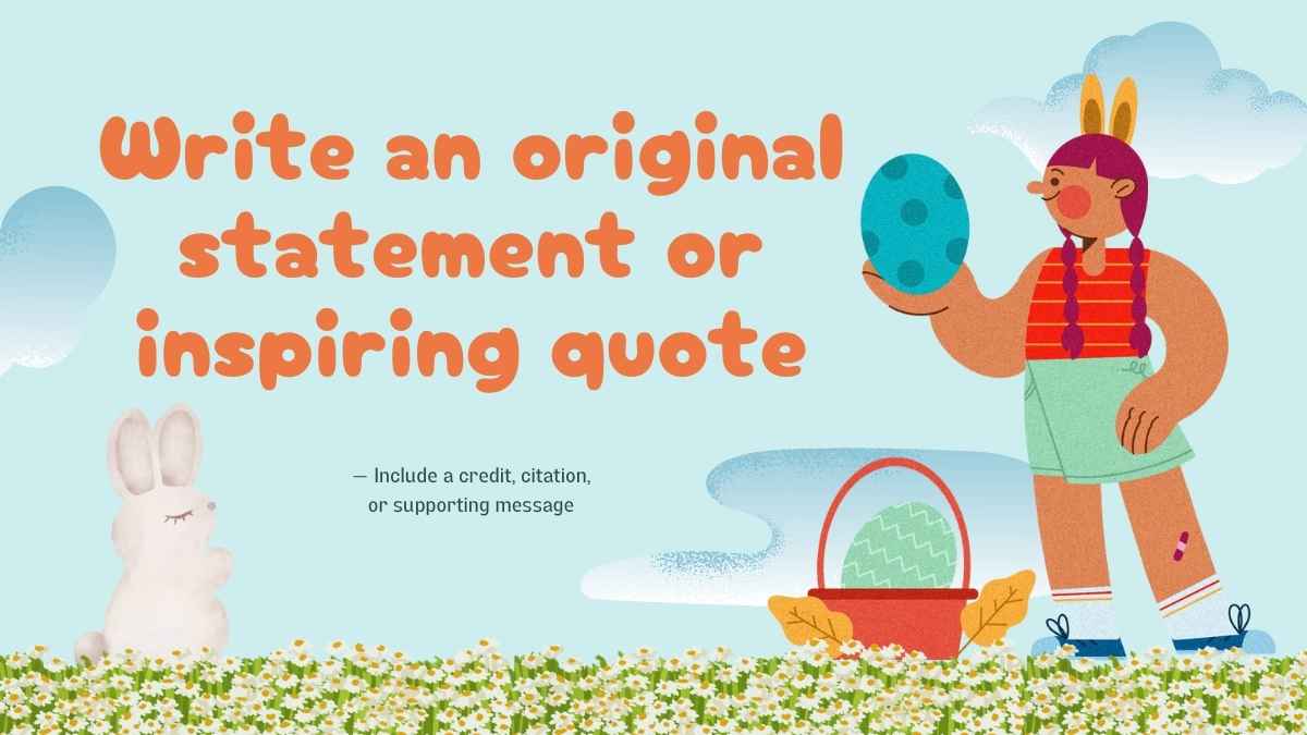 イースターエッグハントニュースレターのスライドを楽しんでね〜！ - slide 4