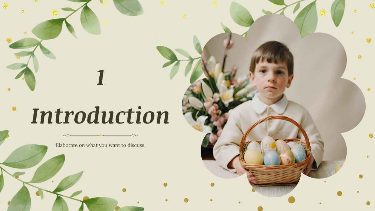 Elegant Religion Subject for Middle School: Christian Easter - slide 2