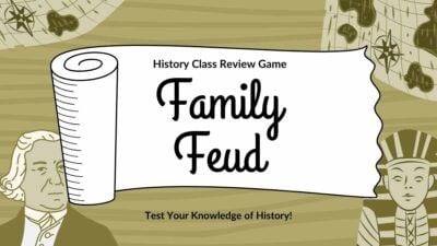 Illustrated Family Feud History Class Review Game