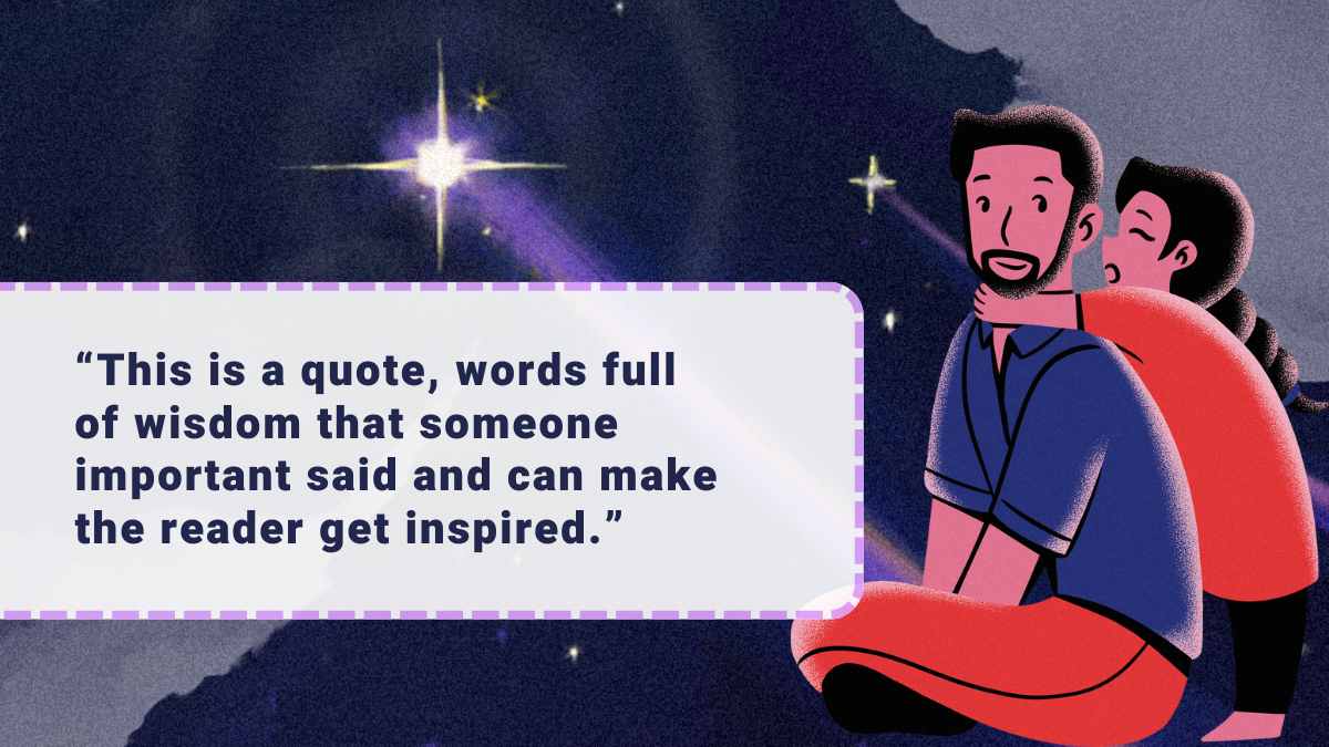 Hari Ayah dan Anak Perempuan Berjalan Bersama dengan Ilustrasi - slide 10