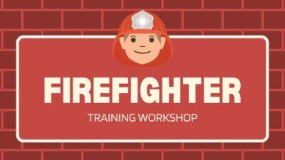 Slides Carnival Google Slides and PowerPoint Template Illustrated Firefighter Training Workshop 2