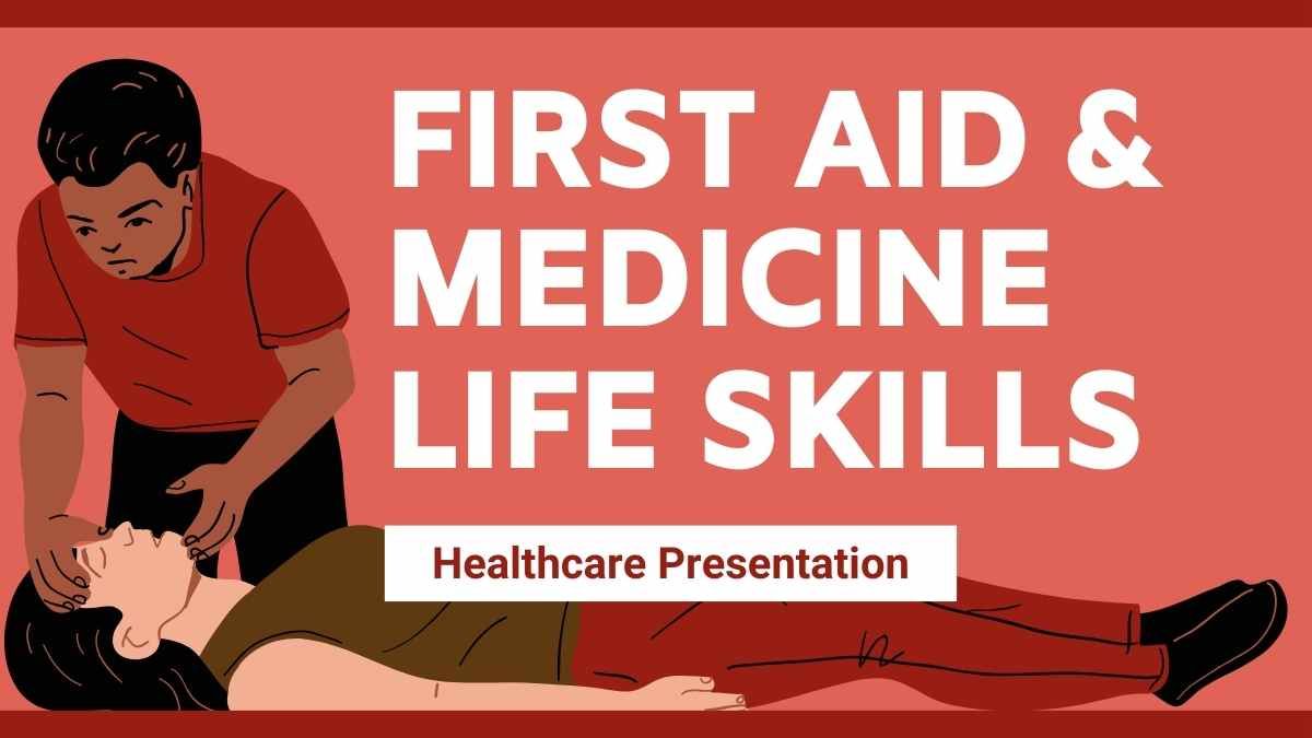 Illustrated First Aid & Medicine Life Skills - slide 0