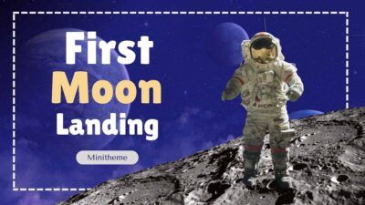 Primeira aterrissagem na Lua ilustrada