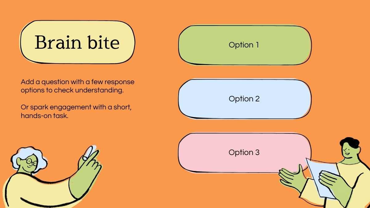 Illustrated Food and Nutrition Slides - slide 6