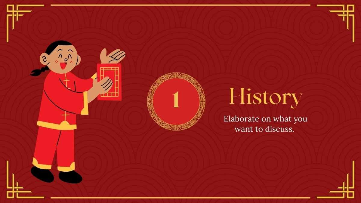 Illustrated Golden Week in China Presentation - slide 3