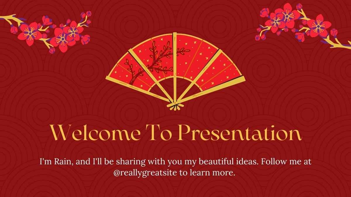 Illustrated Golden Week in China Presentation - slide 3