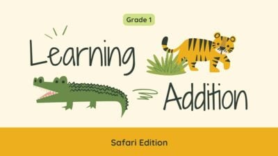 Illustrated Grade 1 Addition Slides 1