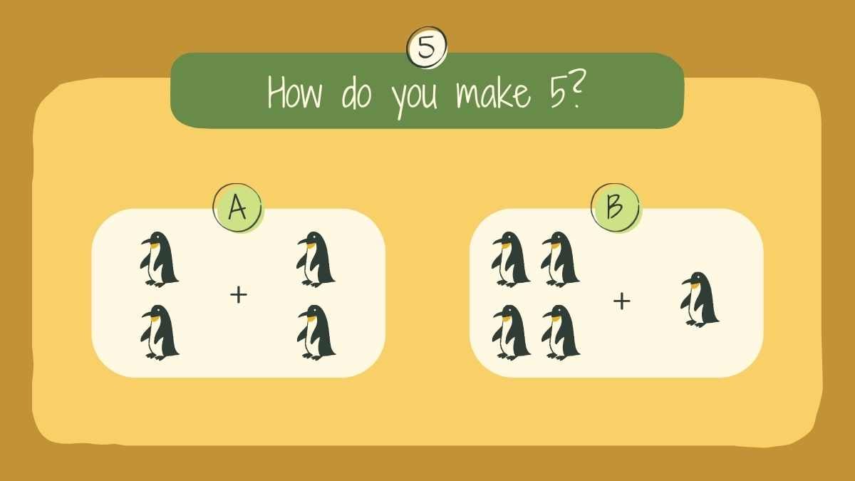 Illustrated Grade 1 Addition Slides - slide 12