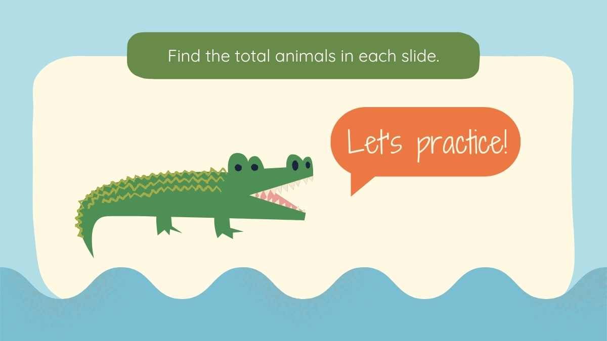 Illustrated Grade 1 Addition Slides - slide 6