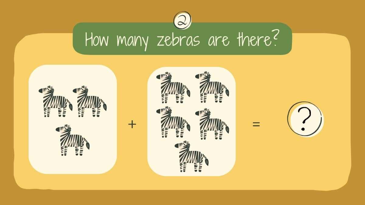 Illustrated Grade 1 Addition Slides - slide 8