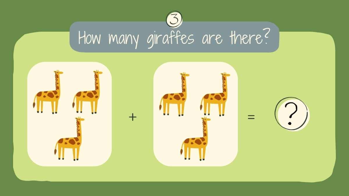 Illustrated Grade 1 Addition Slides - slide 9