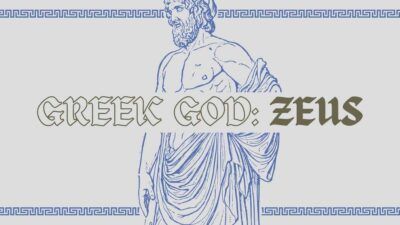 Illustrated Greek God: Zeus