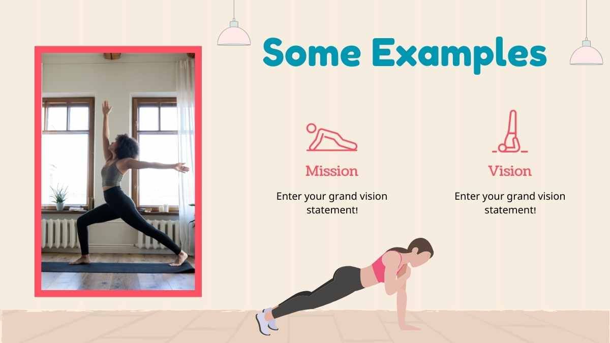 Illustrated Gym at Home - slide 5