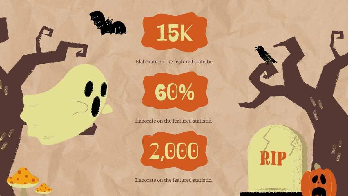 Marketing de mídia social ilustrado para o Halloween - slide 9