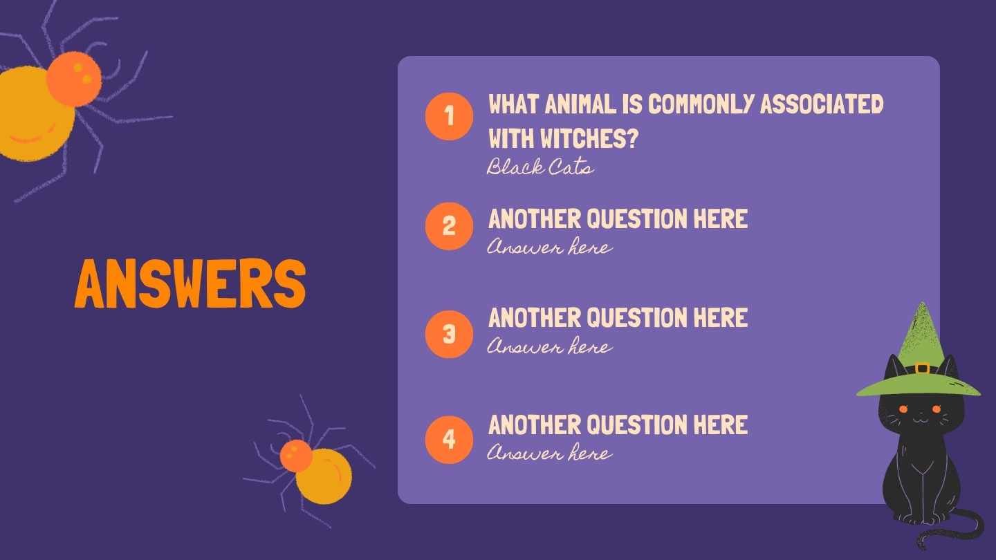Illustrated Halloween Trivia Night Slides - slide 8