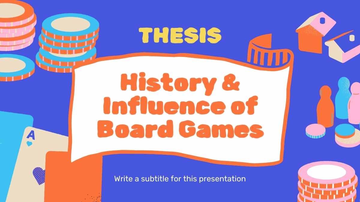 Illustrated History and Influence of Board Games – Thesis - slide 0