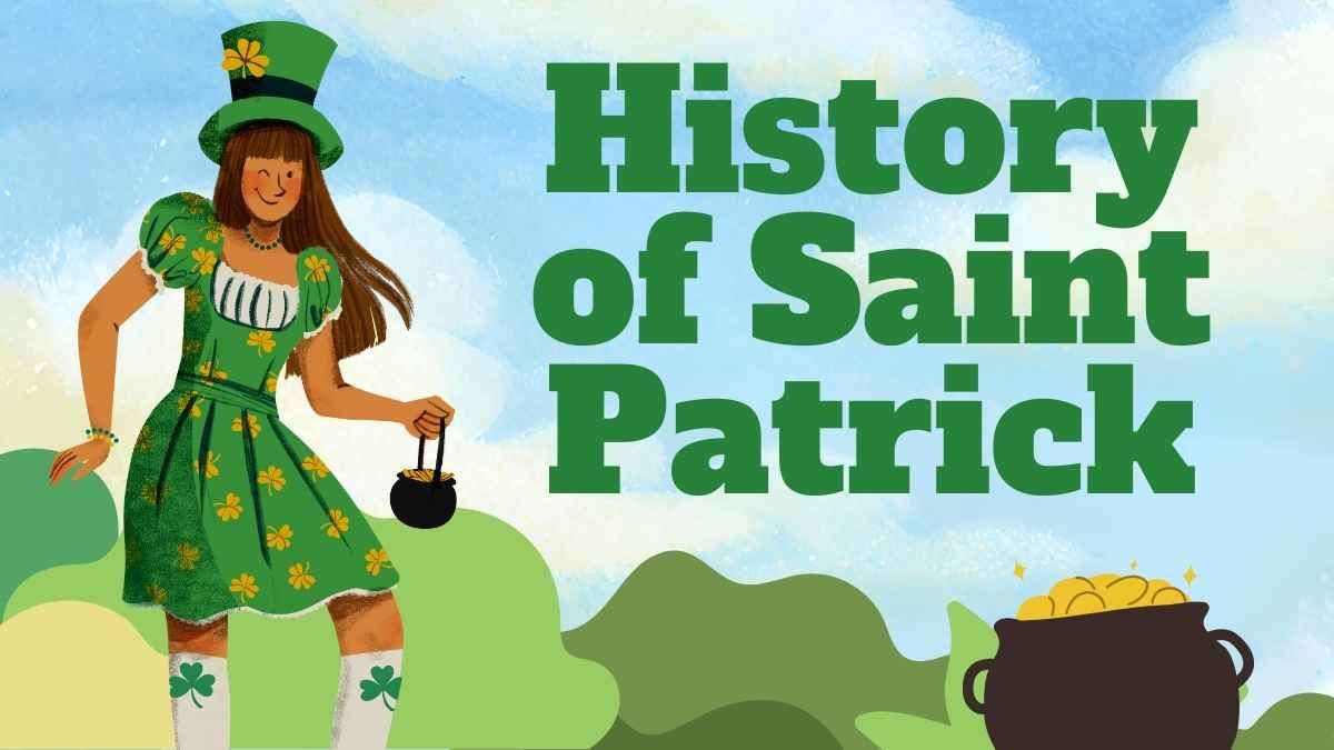 Illustrated History of Saint Patrick - slide 0