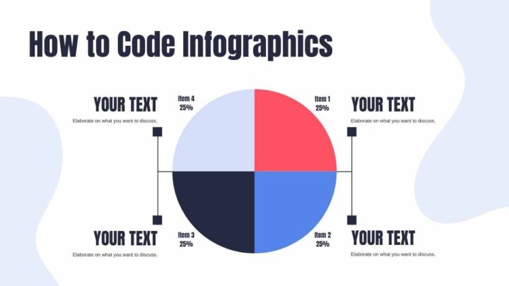 Running Code Infographic How to Code Infographics. Free Slides Template — SlidesCarnival