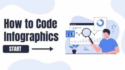 Illustrated How to Code Infographics