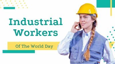 Illustrated Industrial Workers Of The World Day Slides
