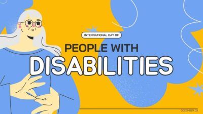 Illustrated International Day of People with Disabilities