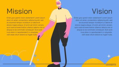 Illustrated International Day of People with Disabilities. PPT & Google ...