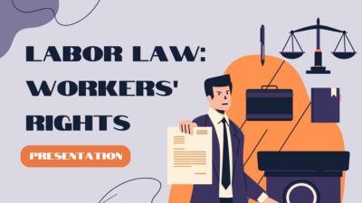 Slides Carnival Google Slides and PowerPoint Template Illustrated Labor Law: Workers' Rights 2