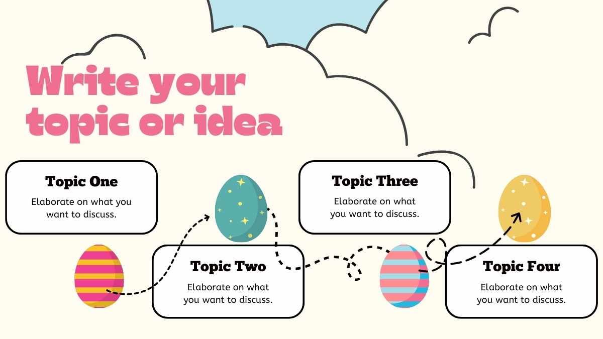 Illustrated Let’s Celebrate Easter for Middle School - slide 4