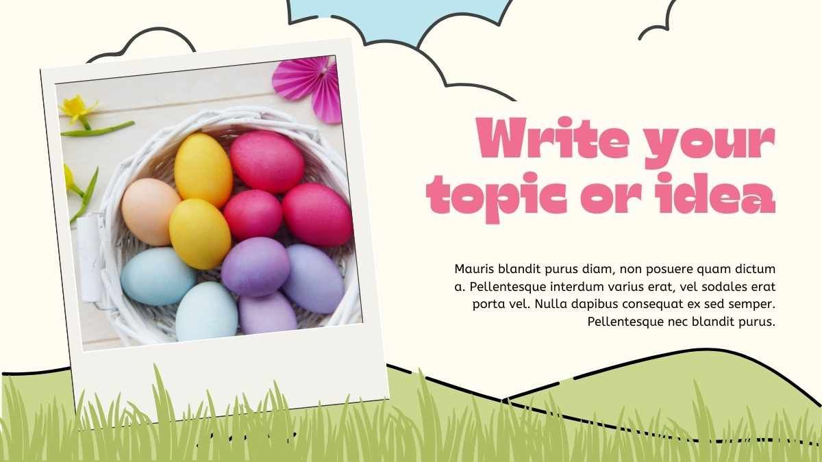 Illustrated Let’s Celebrate Easter for Middle School - slide 7