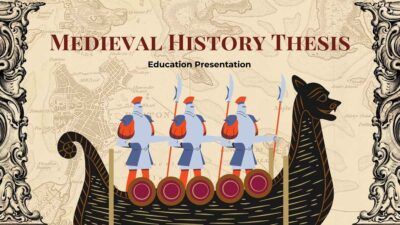 Slides Carnival Google Slides and PowerPoint Template Illustrated Medieval History Thesis 1