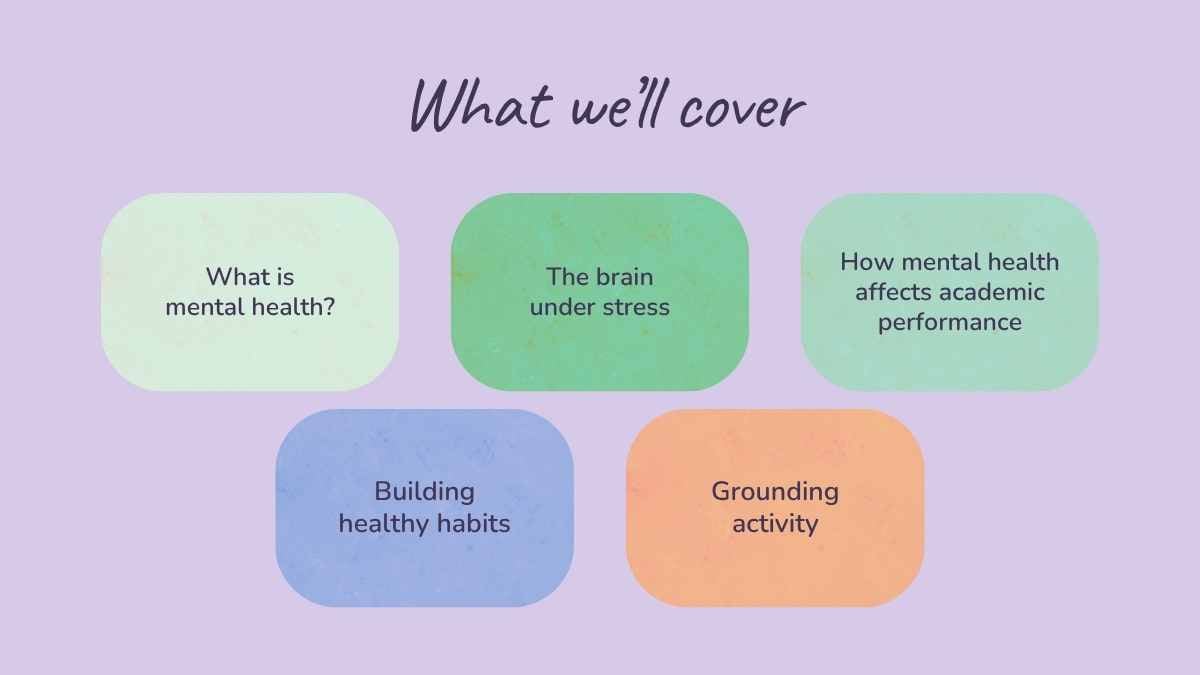 Illustrated Mental Health and Academic Success - slide 2