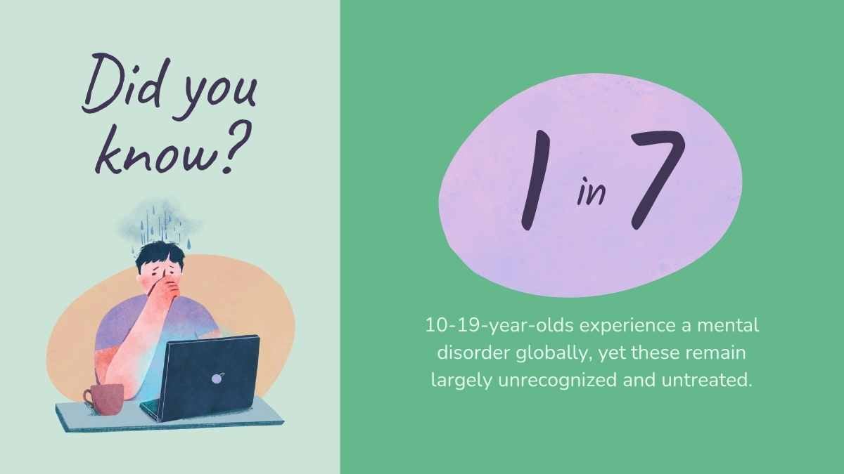 Illustrated Mental Health and Academic Success - slide 4
