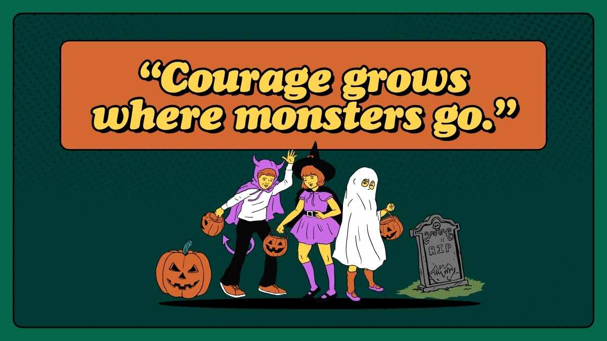 Illustrated Monster Facts Slides - slide 11