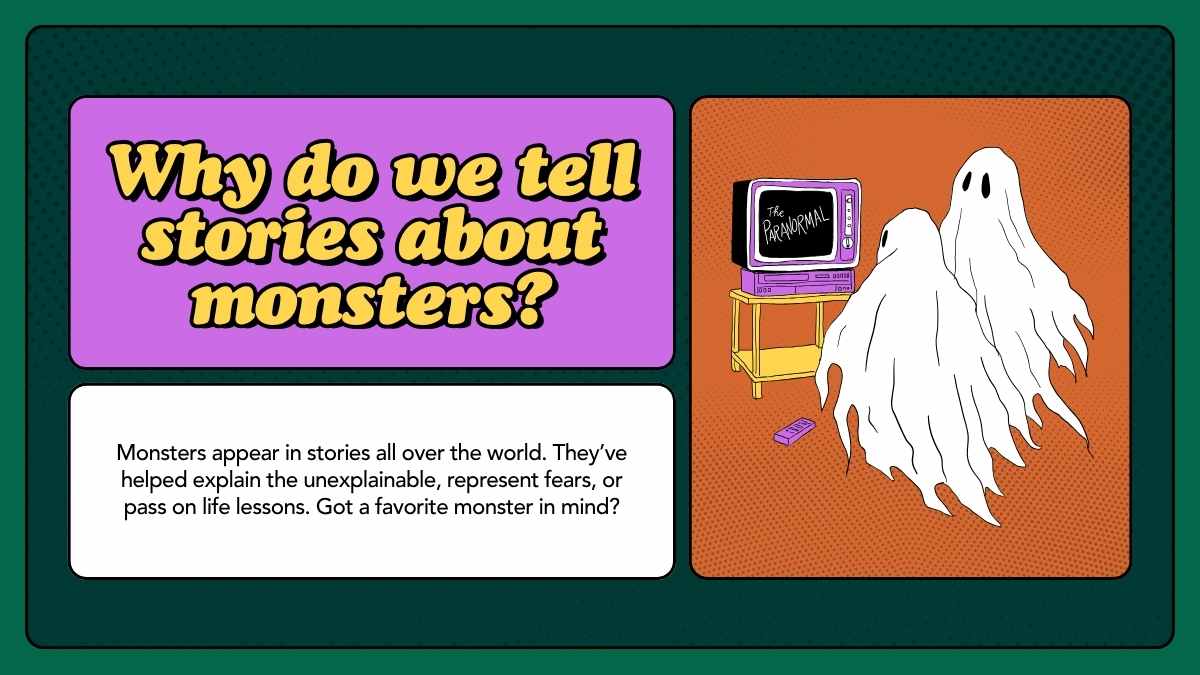 Illustrated Monster Facts Slides - slide 3