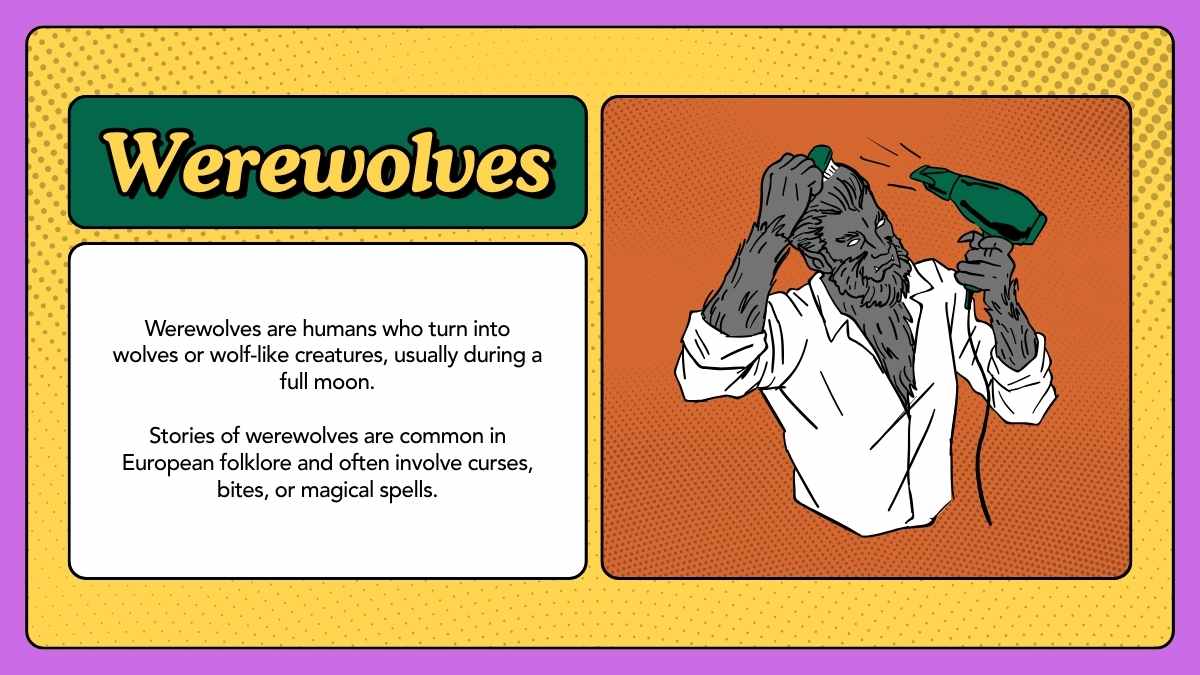 Illustrated Monster Facts Slides - slide 5