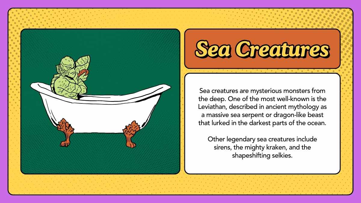 Illustrated Monster Facts Slides - slide 6