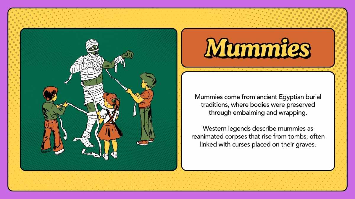 Illustrated Monster Facts Slides - slide 8